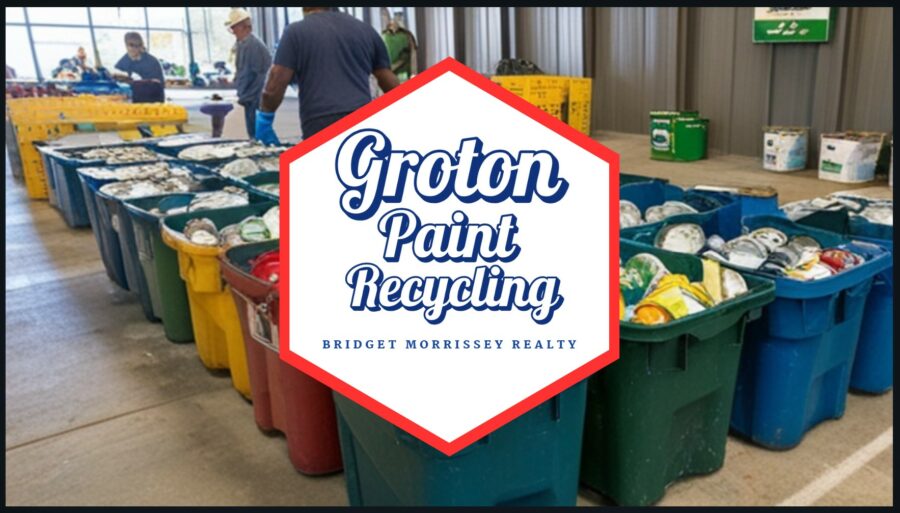 Paint recycling in Groton CT