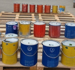 environmentally-friendly paint recycling initiative in Stonington, Connecticut