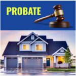 New London County home going through probate sale process with real estate agent and family members 