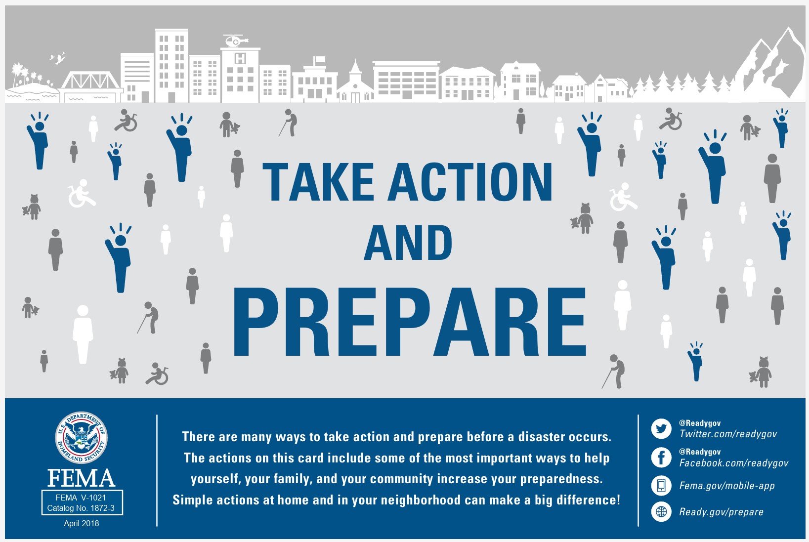 Take action and prepare